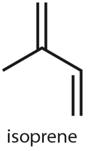 Figure 10: isoprene, the basic unit of all terpennes.